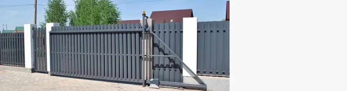 Каркас откатных ворот с роликами